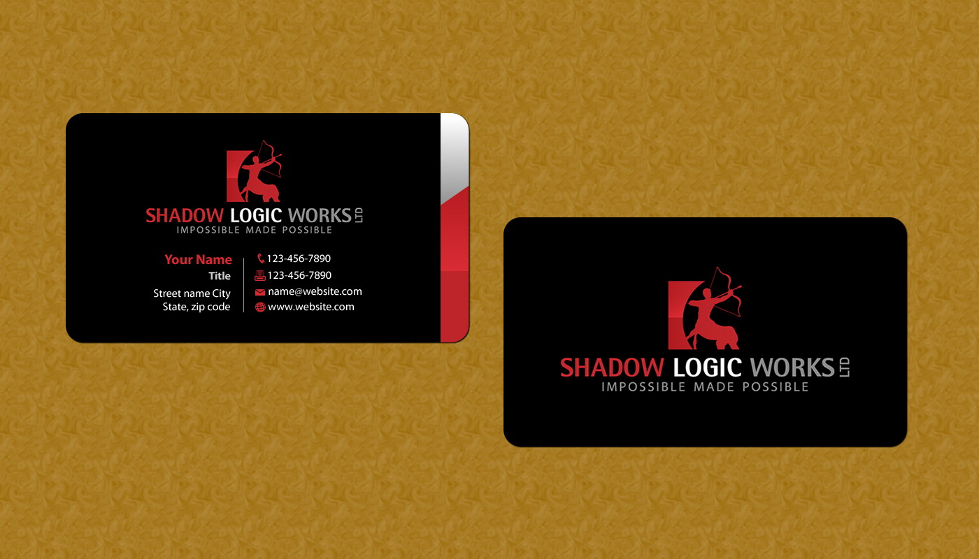 Business Card Design by Sbss for this project | Design #919555