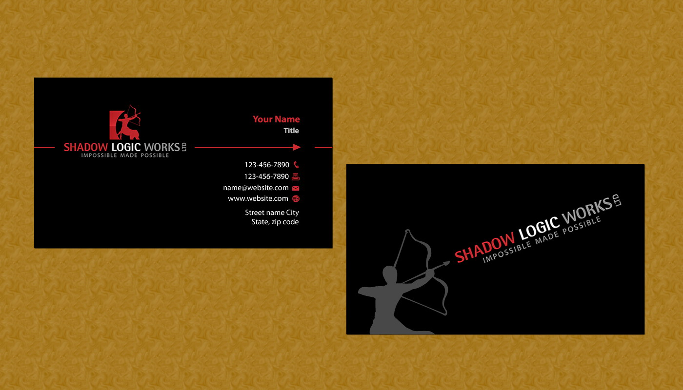 Business Card Design by Sbss for this project | Design #919558