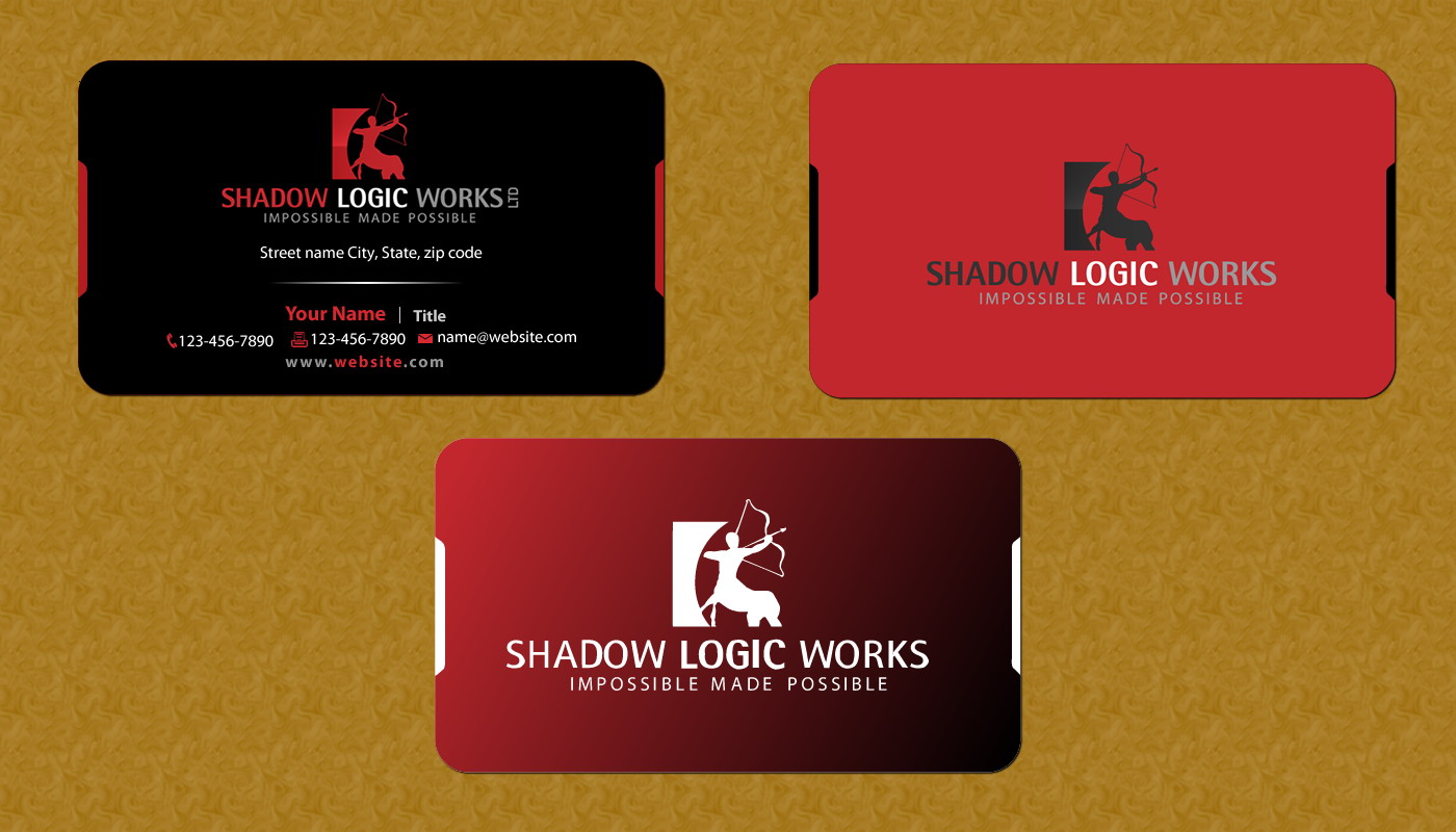 Business Card Design by Sbss for this project | Design #919560