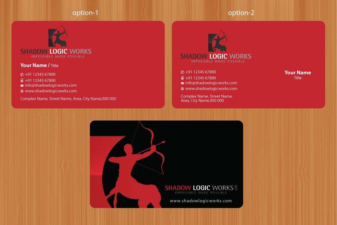Business Card Design by Sbss for this project | Design #921727