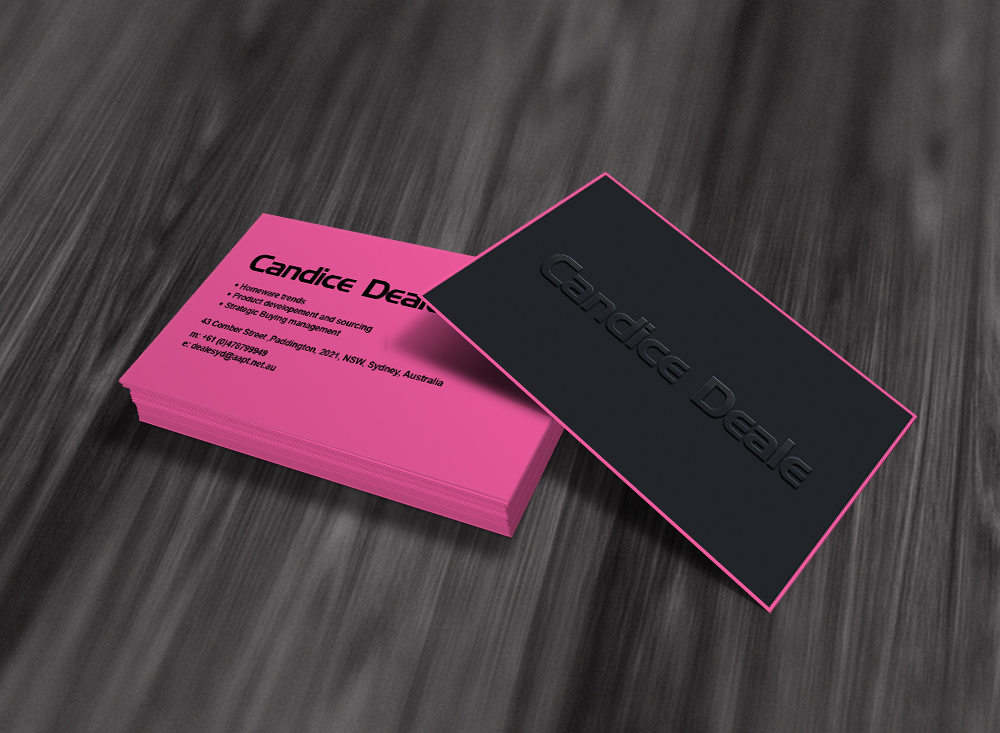 Business Card Design by diRtY.EMM for this project | Design #919437