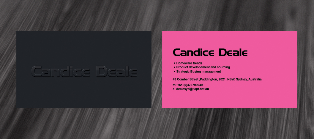 Business Card Design by diRtY.EMM for this project | Design #919440