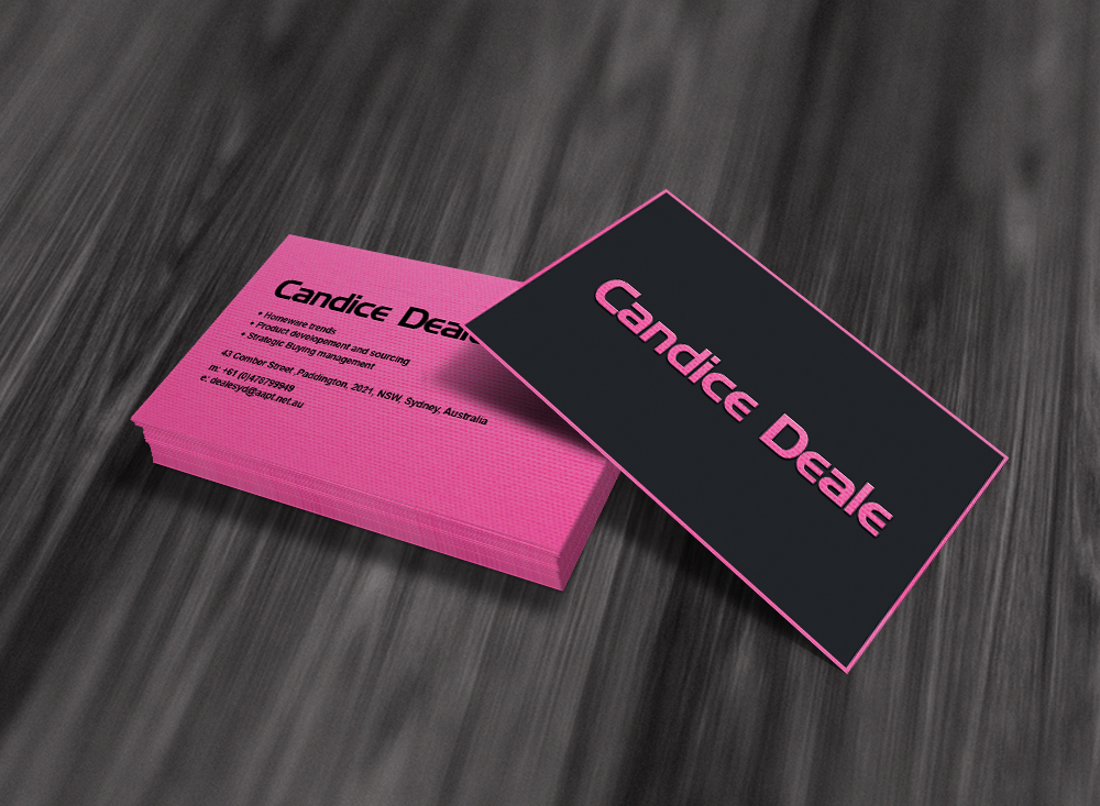 Business Card Design by diRtY.EMM for this project | Design #919452