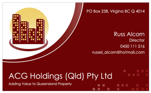 Business Card Design by isuruw for ACG Holdings (Qld) Pty Ltd | Design: #3714253