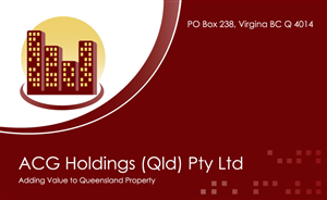 Business Card Design by isuruw for ACG Holdings (Qld) Pty Ltd | Design: #3721429