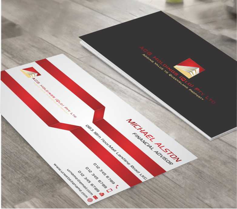 Business Card Design by AwsomeD for ACG Holdings (Qld) Pty Ltd | Design #3654422