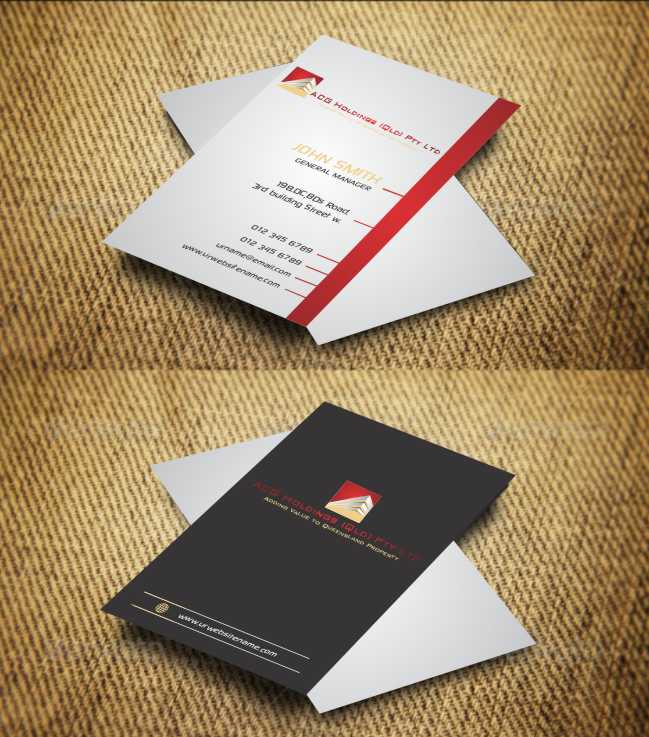 Business Card Design by AwsomeD for ACG Holdings (Qld) Pty Ltd | Design #3654431