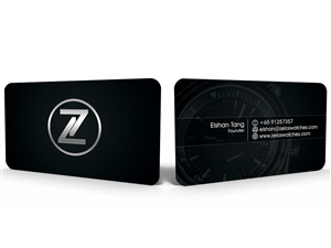Namecard for wristwatch company | Diseño de Tarjeta de Presentación por Hardcore Design
