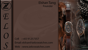 Business Card Design by Madiha Creationz for Ventus Watches | Design: #3781927