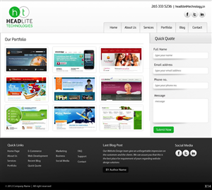 Web Design by pb for Headlite Technologies | Design: #927263