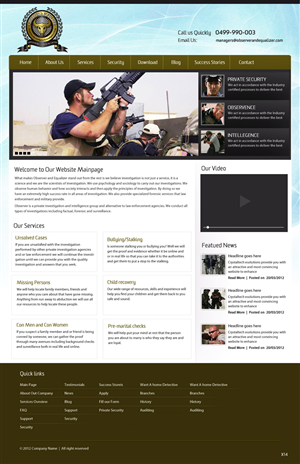 Web Design by pb for this project | Design: #917802