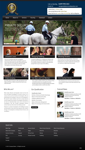 Web Design by pb for this project | Design: #922294