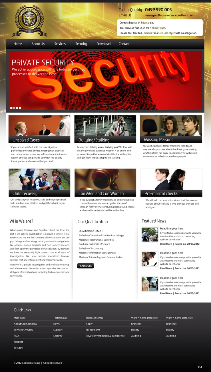 Web Design by pb for this project | Design #924106