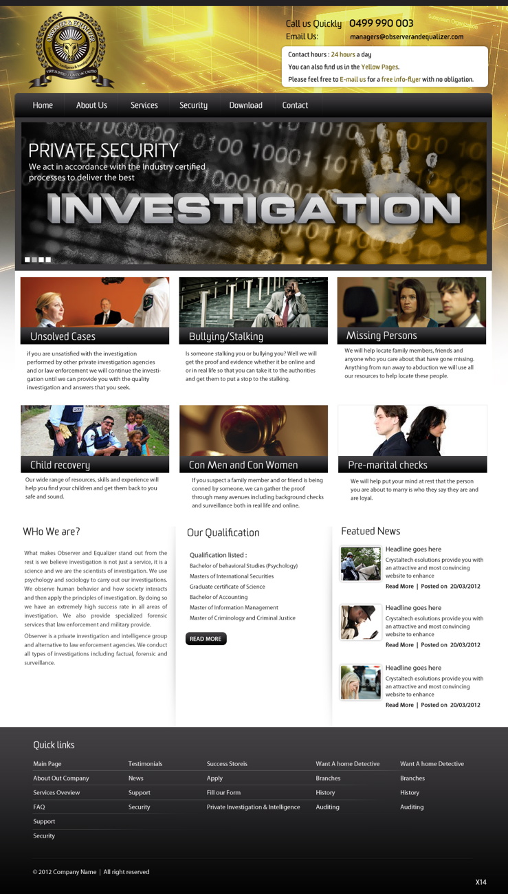 Web Design by pb for this project | Design #924603