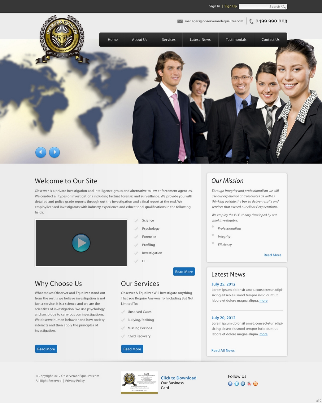 Web Design by pb for this project | Design #926086