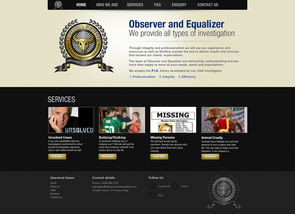 Web Design by the-lion-king for this project | Design #923178