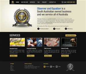 Web Design by the-lion-king for this project | Design: #924476