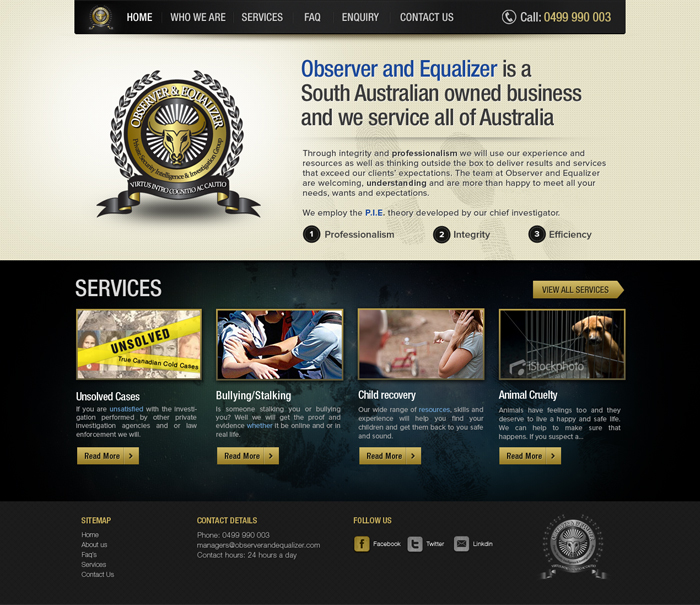 Web Design by the-lion-king for this project | Design #927129