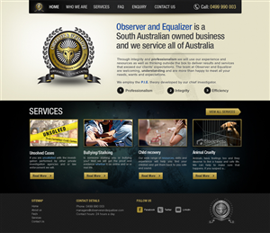 Web Design by the-lion-king for this project | Design: #927129