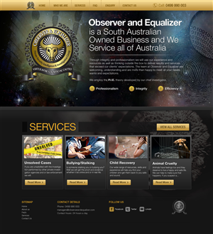 Web Design by the-lion-king for this project | Design: #943058