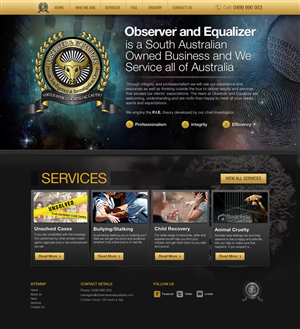 Web Design by the-lion-king for this project | Design: #950149