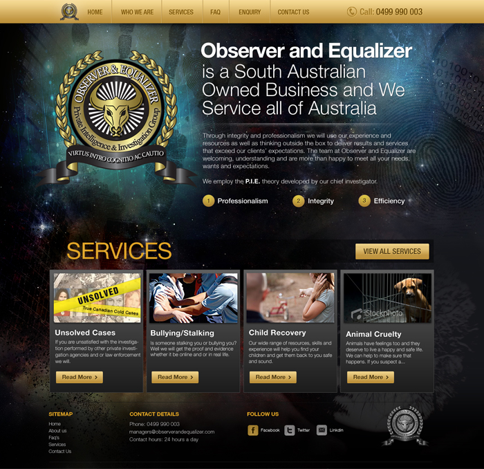 Web Design by the-lion-king for this project | Design #950392