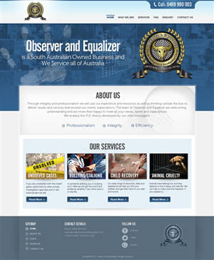 Web Design by the-lion-king for this project | Design: #961265