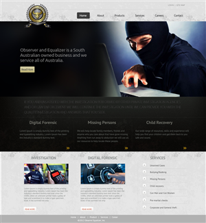 Web Design by OM for this project | Design: #942458