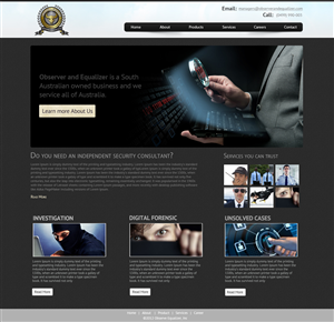 Web Design by OM for this project | Design: #952542