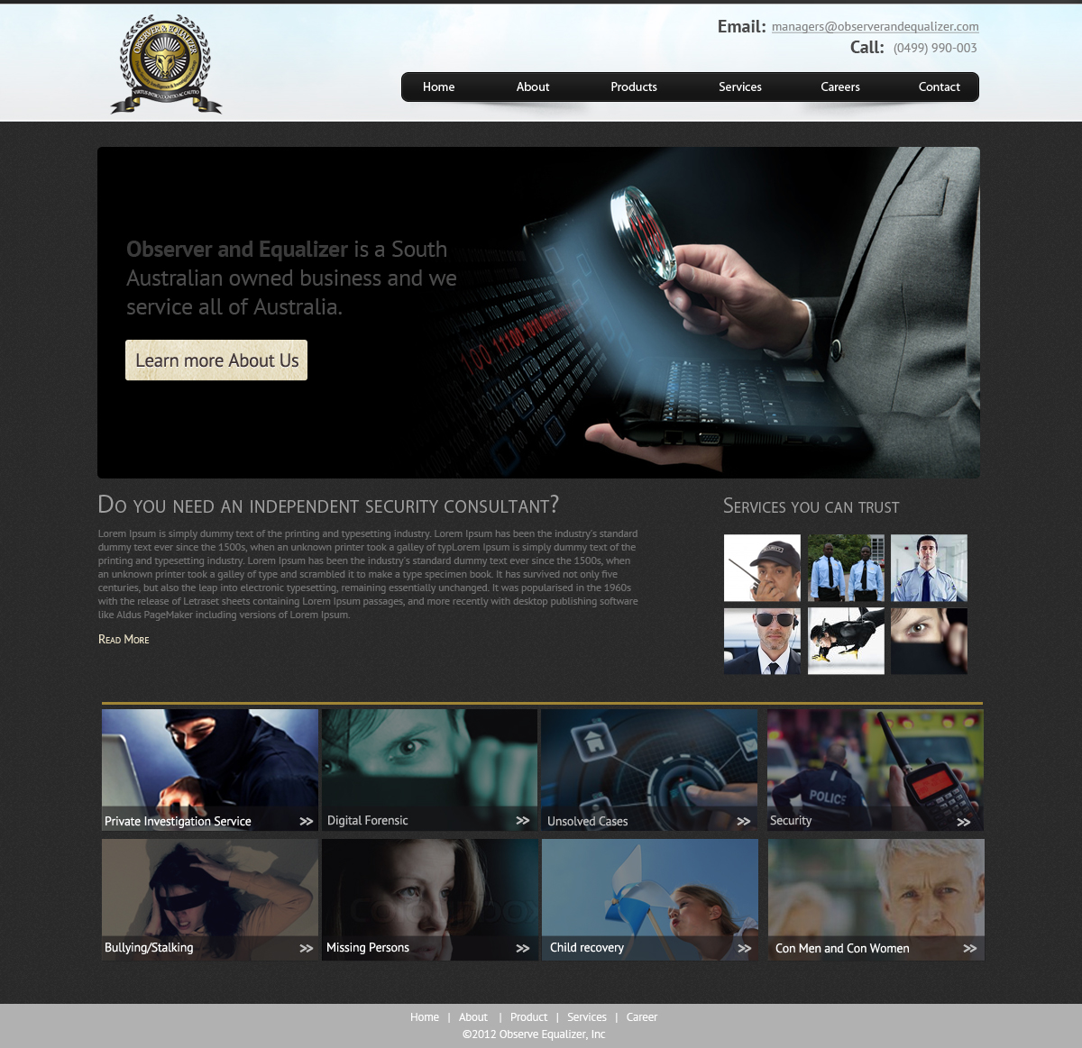 Web Design by OM for this project | Design #965273