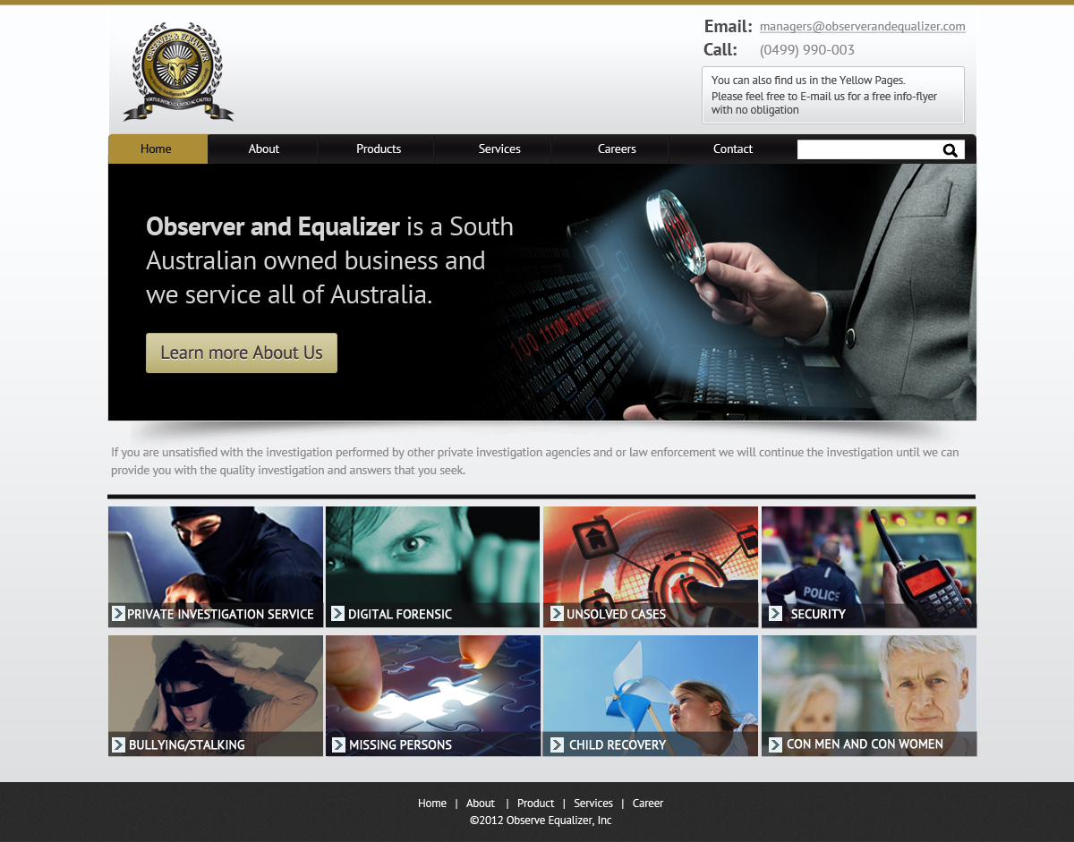 Web Design by OM for this project | Design #965274