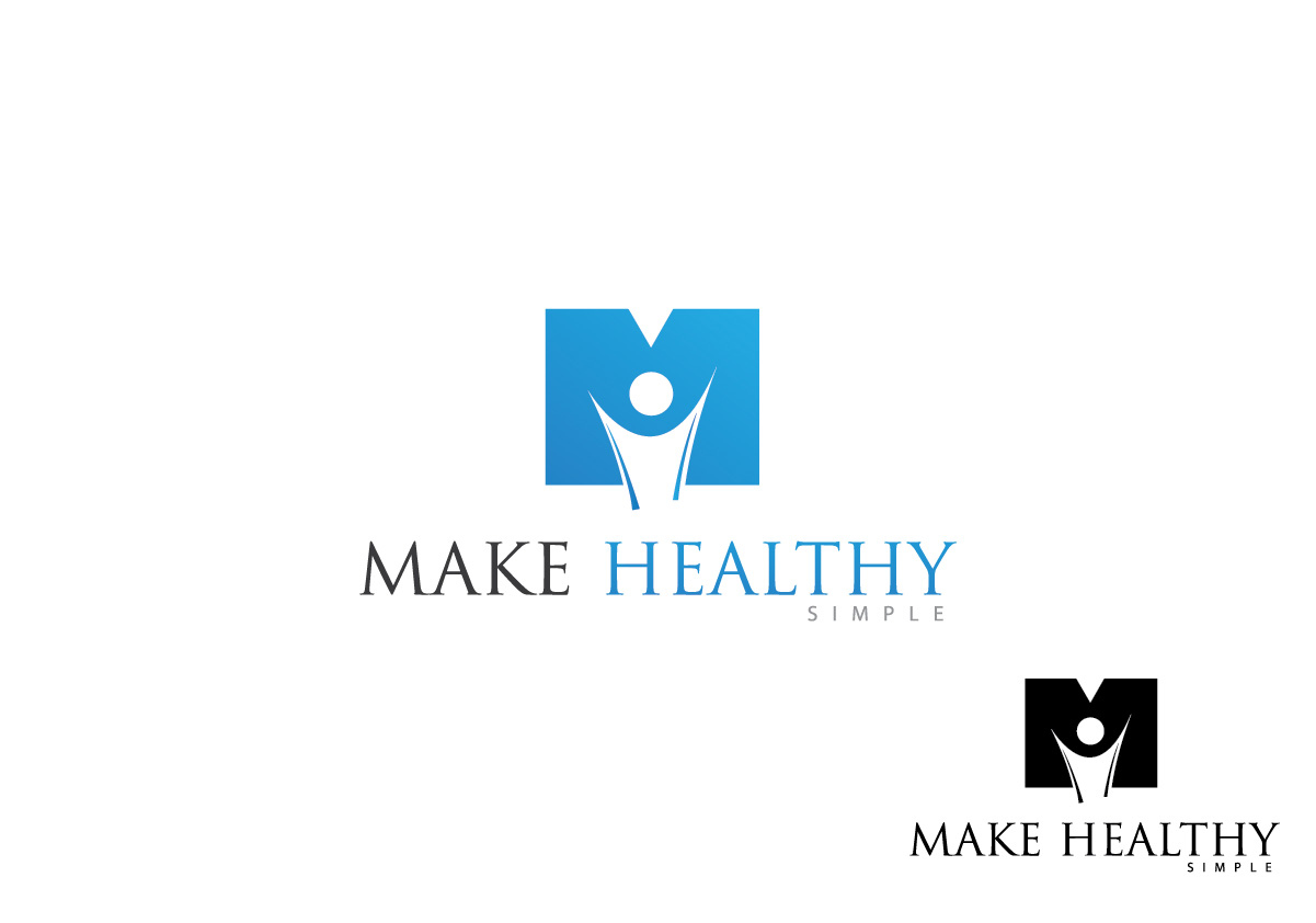 Logo Design by TechWise for Make Healthy Simple | Design #3668307