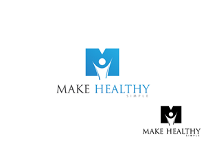 Logo Design by TechWise for Make Healthy Simple | Design #3668307