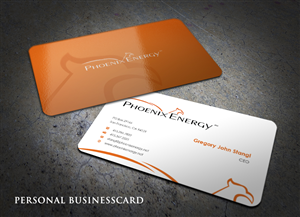Diseño de Tarjeta de Presentación por Eggo May P para Phoenix Energy | Diseño #3675439