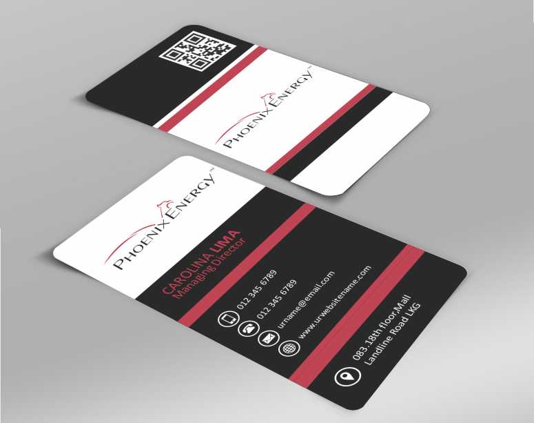 Diseño de Tarjeta de Presentación por AwsomeD para Phoenix Energy | Diseño #3654514