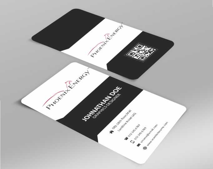Diseño de Tarjeta de Presentación por AwsomeD para Phoenix Energy | Diseño #3654515