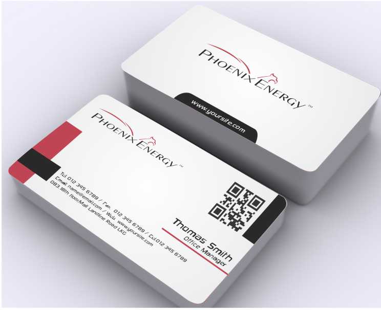 Diseño de Tarjeta de Presentación por AwsomeD para Phoenix Energy | Diseño #3654516