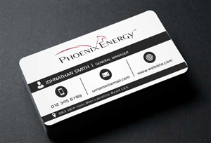 Diseño de Tarjeta de Presentación por AwsomeD para Phoenix Energy | Diseño: #3654517