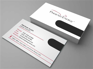 Diseño de Tarjeta de Presentación por AwsomeD para Phoenix Energy | Diseño: #3654520