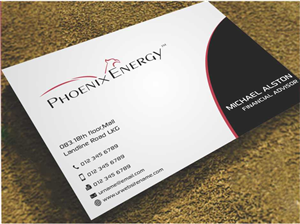 Diseño de Tarjeta de Presentación por AwsomeD para Phoenix Energy | Diseño: #3654526