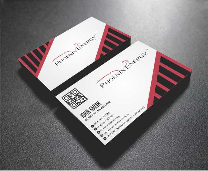 Diseño de Tarjeta de Presentación por AwsomeD para Phoenix Energy | Diseño #3654531