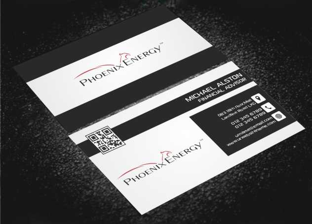 Diseño de Tarjeta de Presentación por AwsomeD para Phoenix Energy | Diseño #3654532