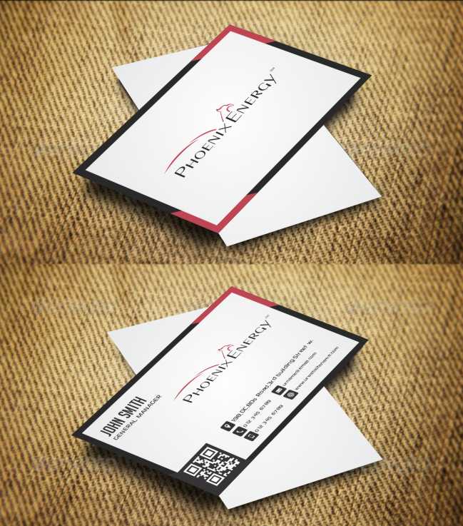 Diseño de Tarjeta de Presentación por AwsomeD para Phoenix Energy | Diseño #3654535