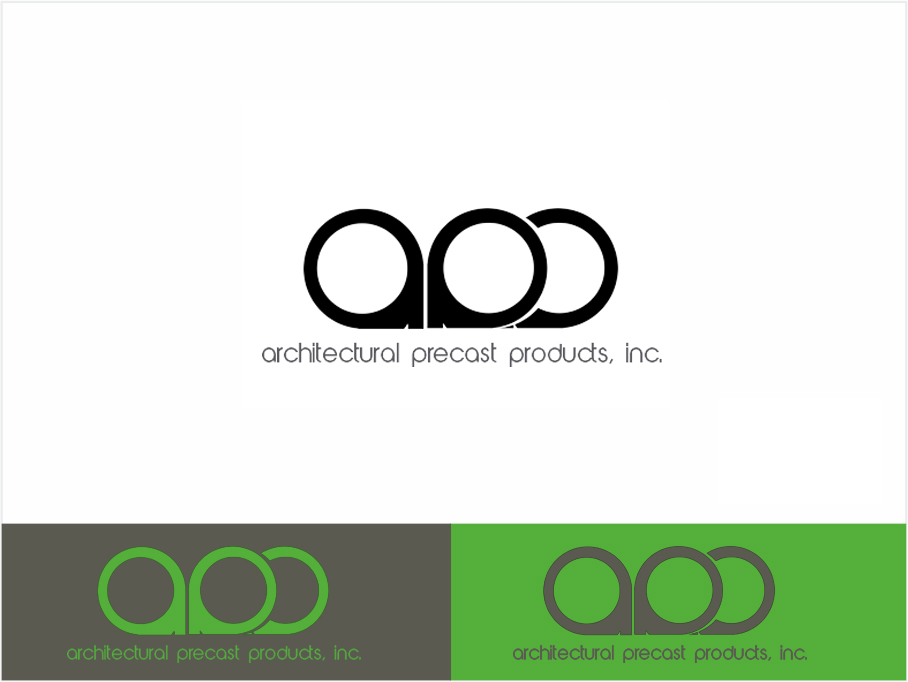 Logo Design by Tenti Studio for Architectural Precast Products, Inc.  | Design #3672086