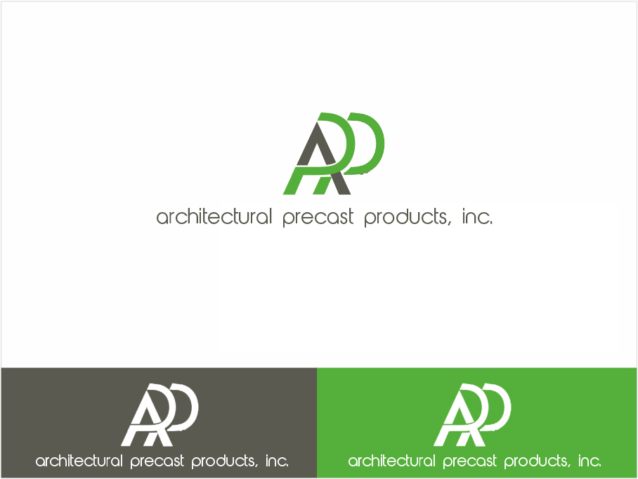 Logo-Design von Tenti Studio für Architectural Precast Products, Inc.  | Design #3672198