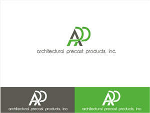 Logo Design by Tenti Studio for Architectural Precast Products, Inc.  | Design: #3672198