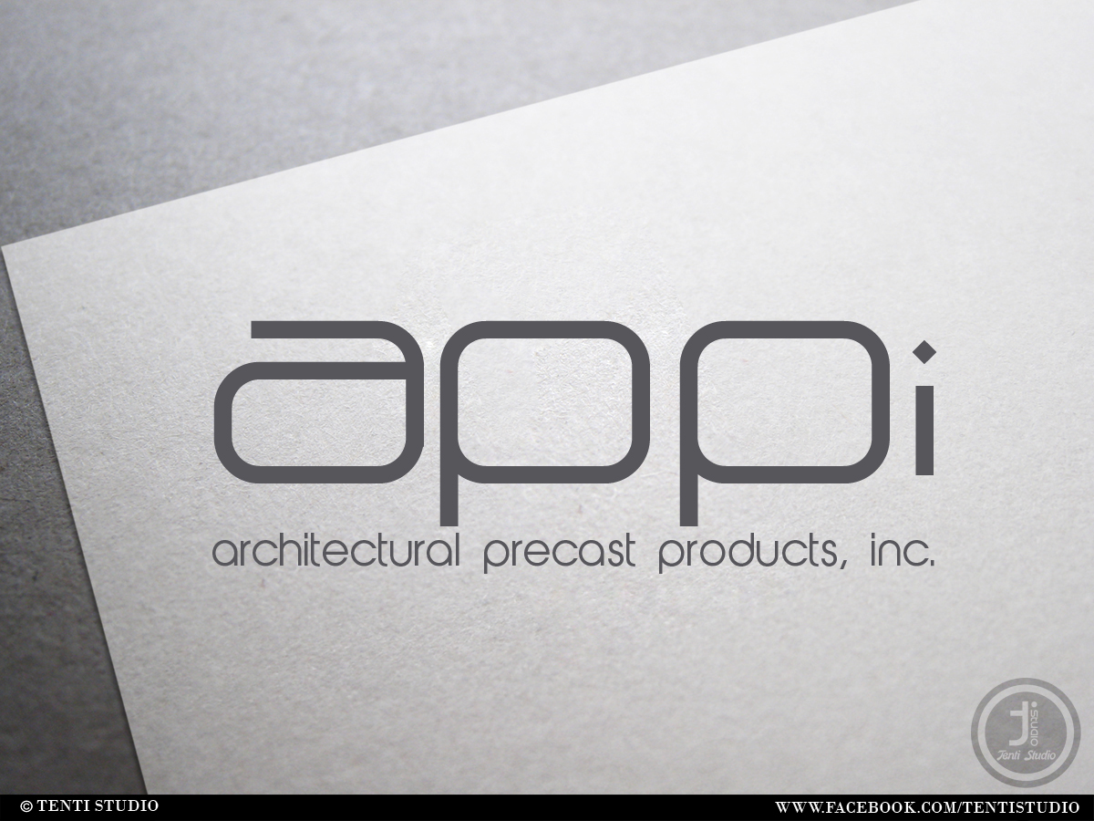 Logo Design by Tenti Studio for Architectural Precast Products, Inc.  | Design #3676200