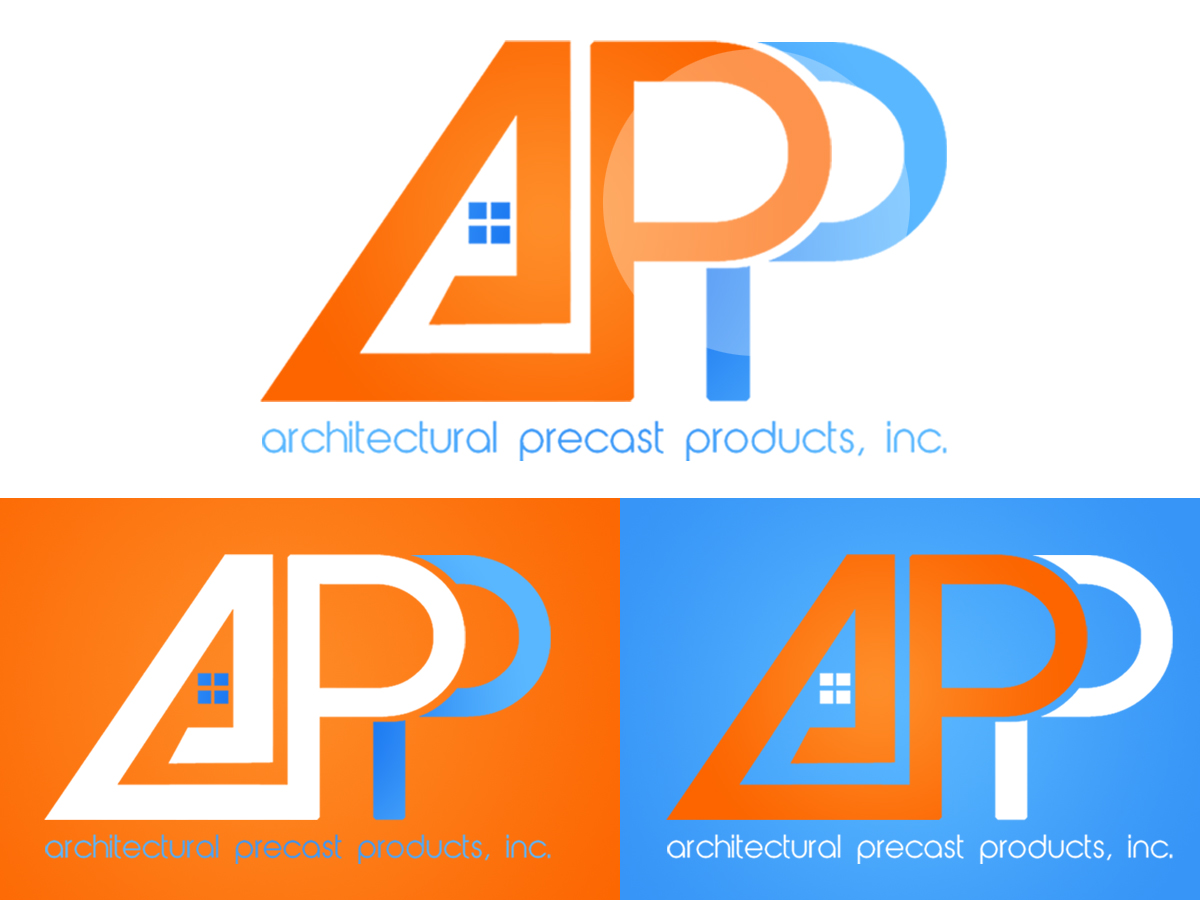 Logo Design by Tenti Studio for Architectural Precast Products, Inc.  | Design #3683719