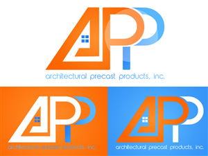 Logo Design by Tenti Studio for Architectural Precast Products, Inc.  | Design: #3683719