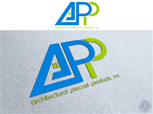 Logo Design by Tenti Studio for Architectural Precast Products, Inc.  | Design: #3695932